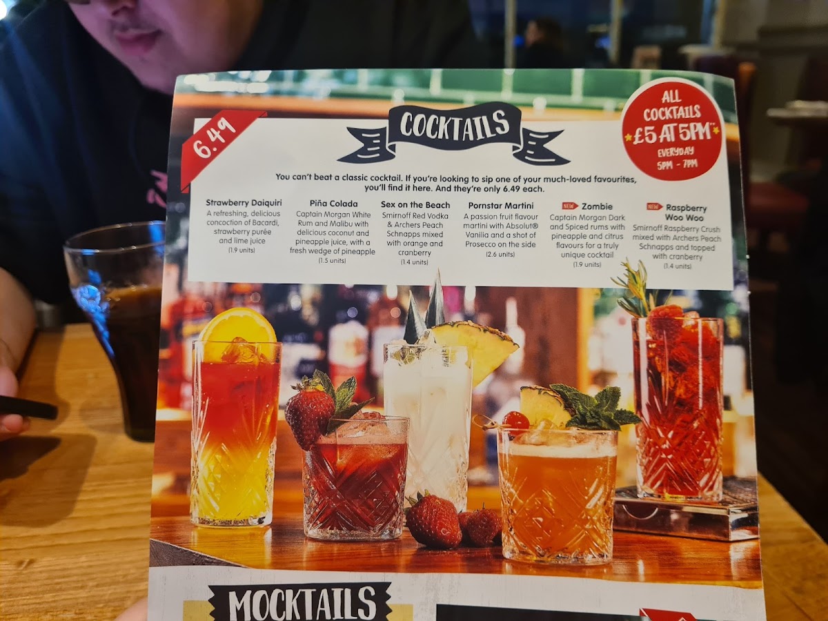 Menu King William Iv Brewers Fayre-4